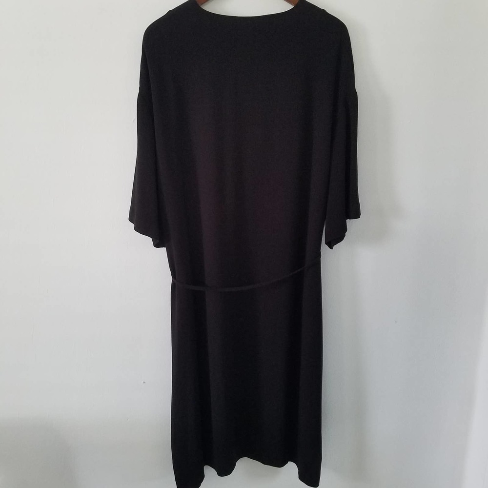 SOLD! WEEKDAY Oversized Tie Waist Smock Dress NWT - Picture 6 of 8